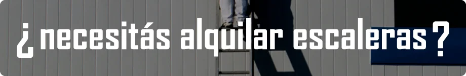 Alquiler de Escaleras Extensibles de Aluminio